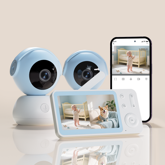 Young Nest Babyfoon Met Camera en Scherm