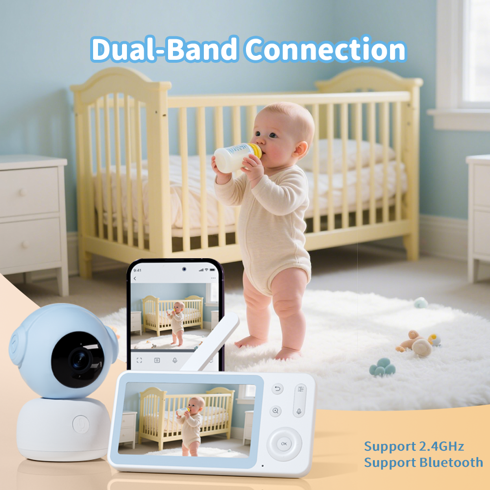 Young Nest Babyfoon Met Camera en Scherm