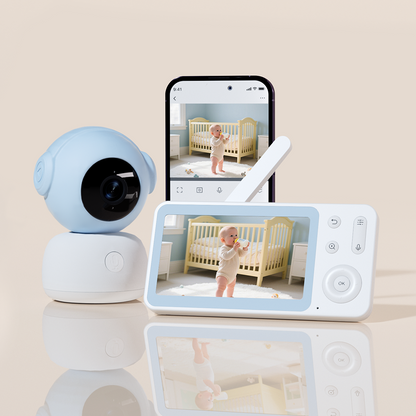 Young Nest Babyfoon Met Camera en Scherm