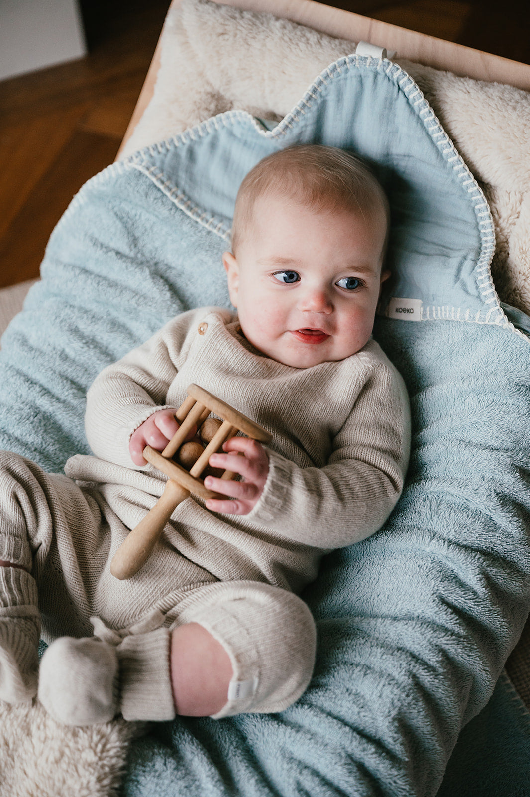 Baby Kledingset Premium Wool Beja warm white