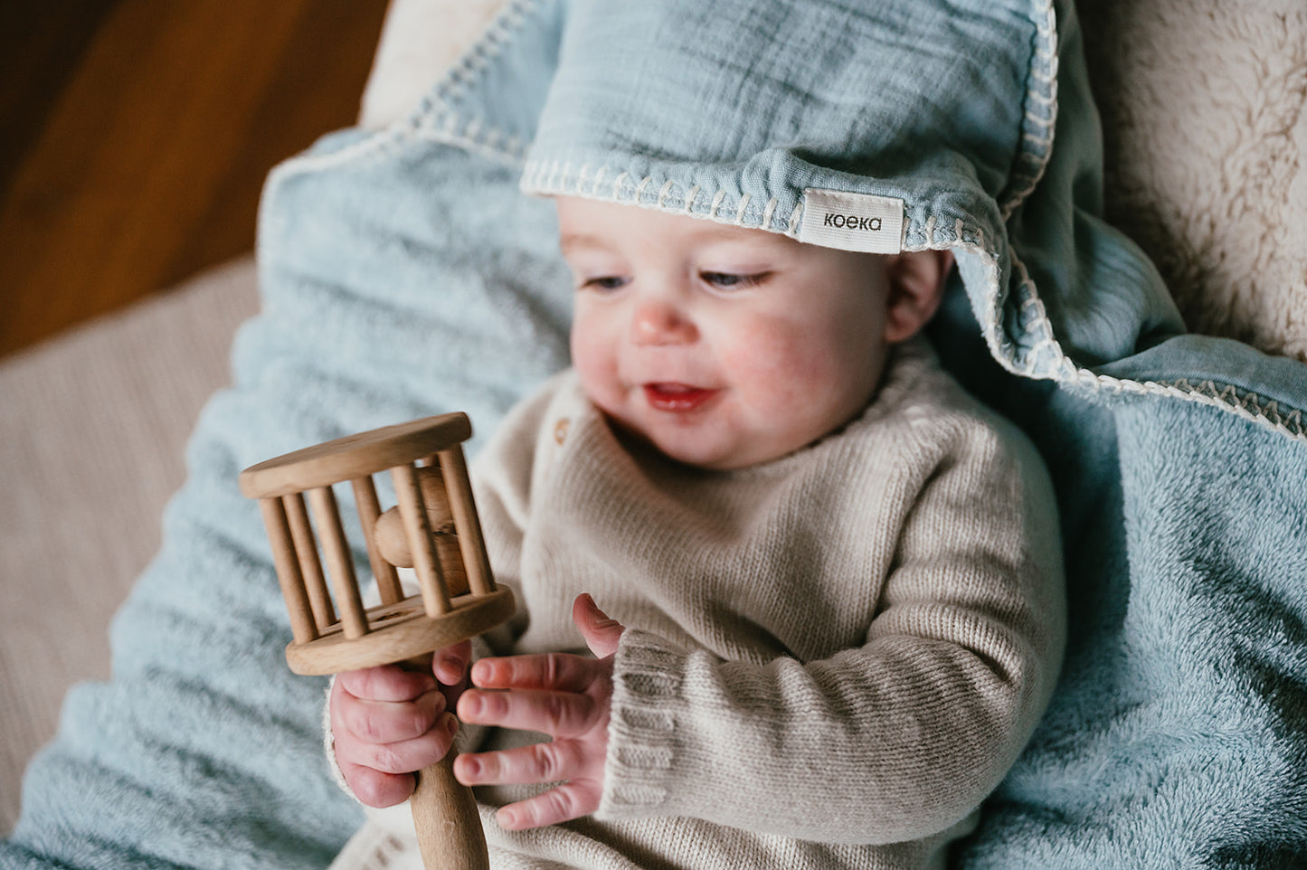 Baby Kledingset Premium Wool Beja warm white