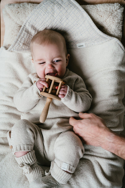 Baby Kledingset Premium Wool Beja warm white