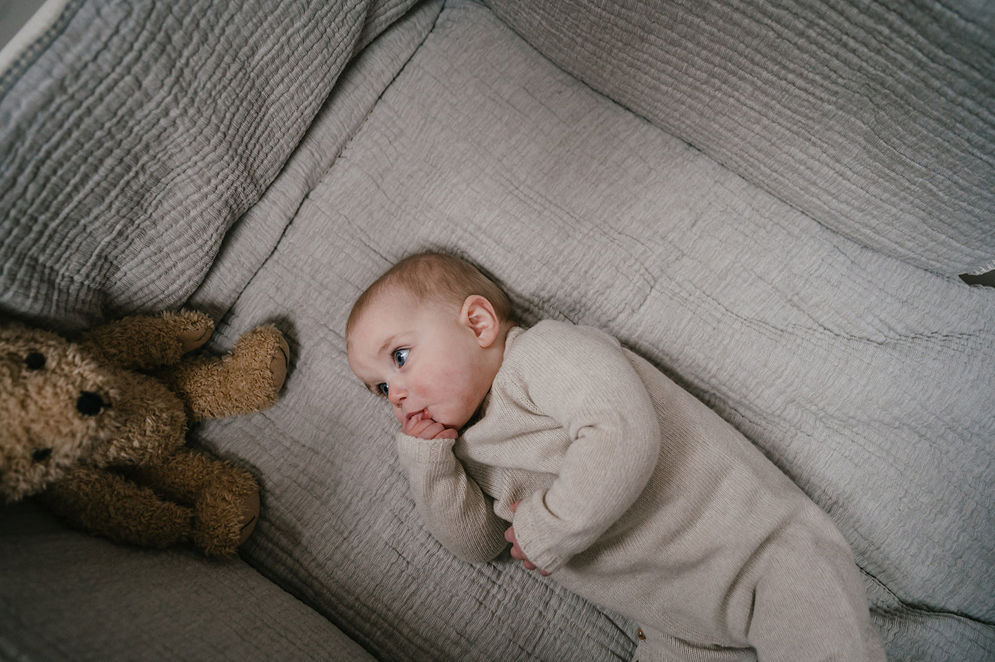 Baby Kledingset Premium Wool Beja warm white